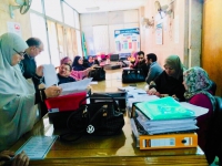 استقبلت اليوم كلية العلوم زيارة دعم فني من مركز ضمان الجودة والاعتماد بالجامعة