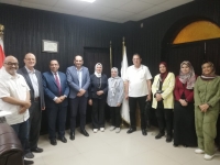 زيارة دعم فني للاعتماد المؤسسي والبرامجي لكلية الآداب من مركز ضمان الجودة والاعتماد